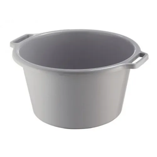 Basic Tobbe 20 liter zilvergrijs
